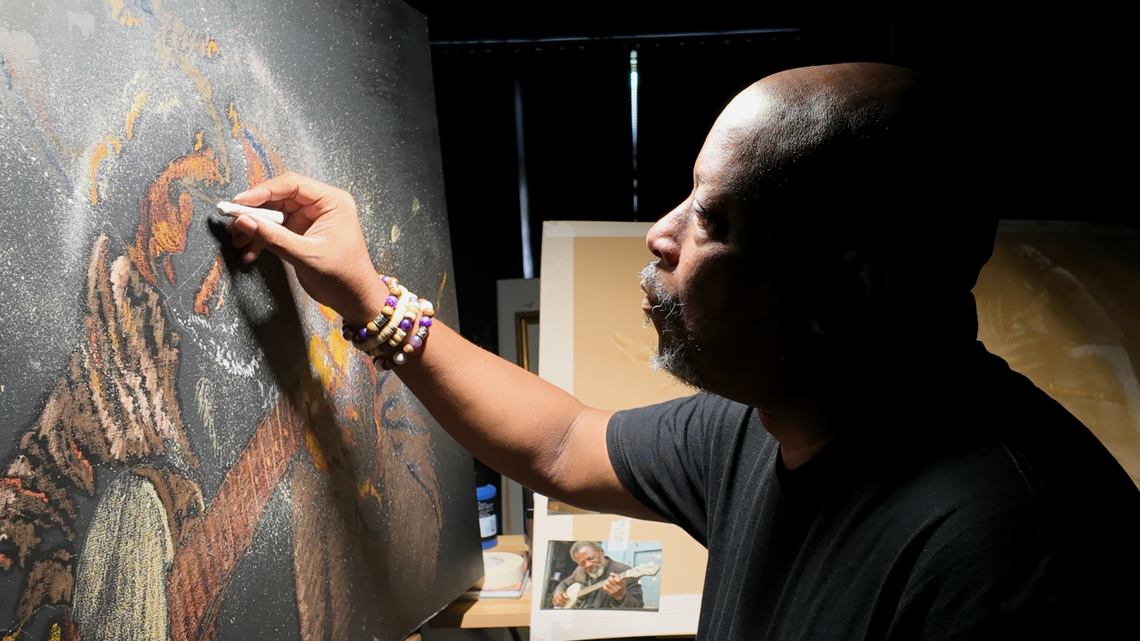 Thomas Colvin III at work